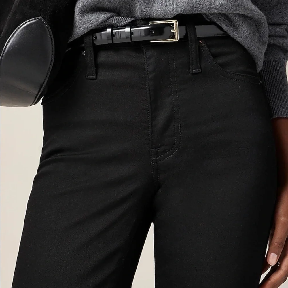 J crew true black slim jeans